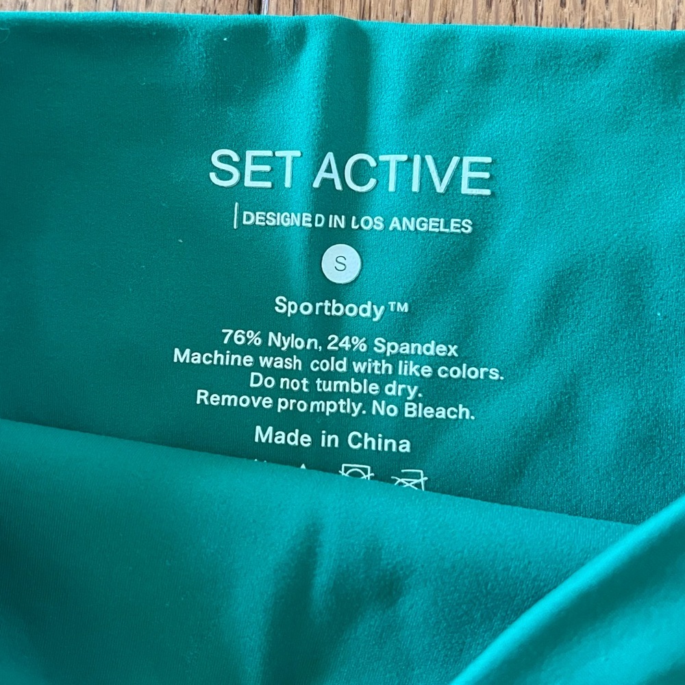Green Set Active Workout Set - image 4